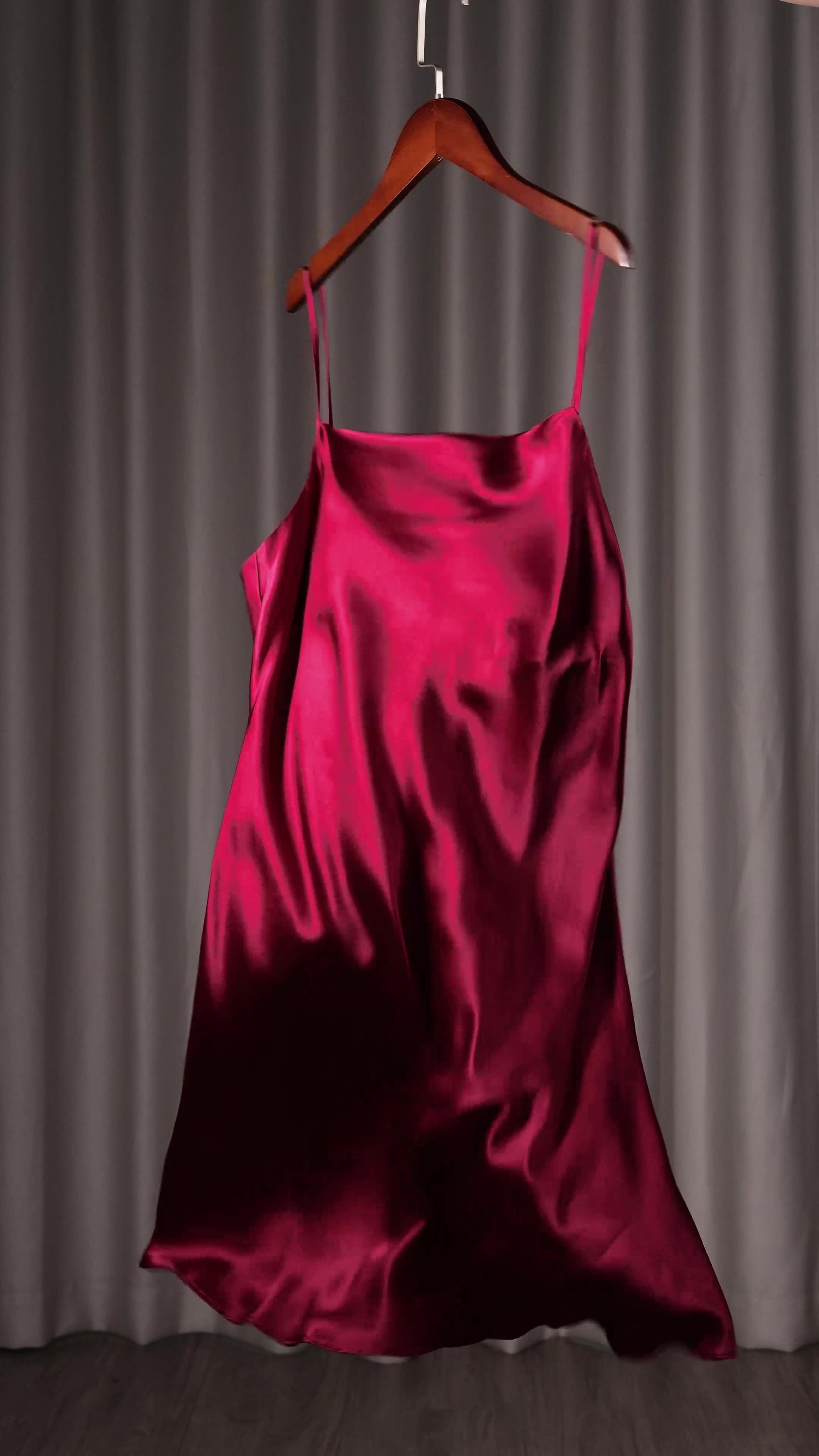 Robe Courte en Pure Soie