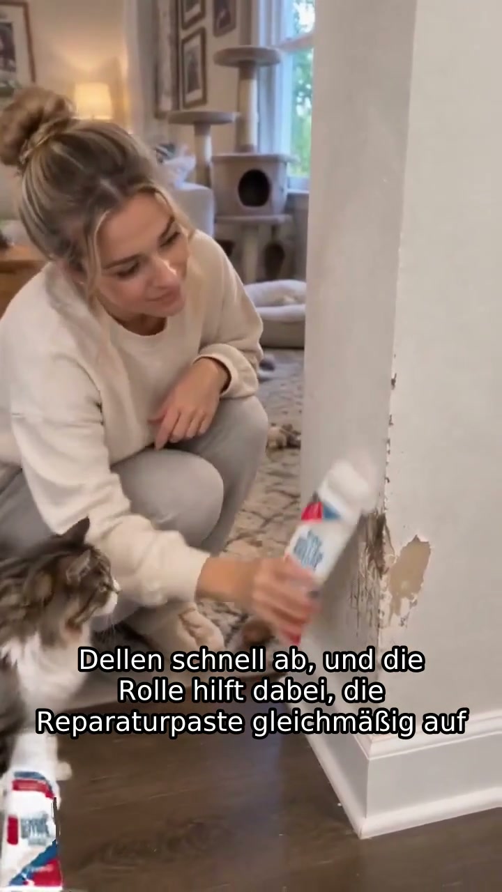 Wandreparatur in Minuten – Keine Werkzeuge, kein Handwerker nötig!