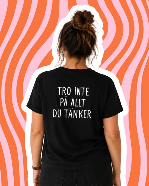 T-shirts med budskap som känns