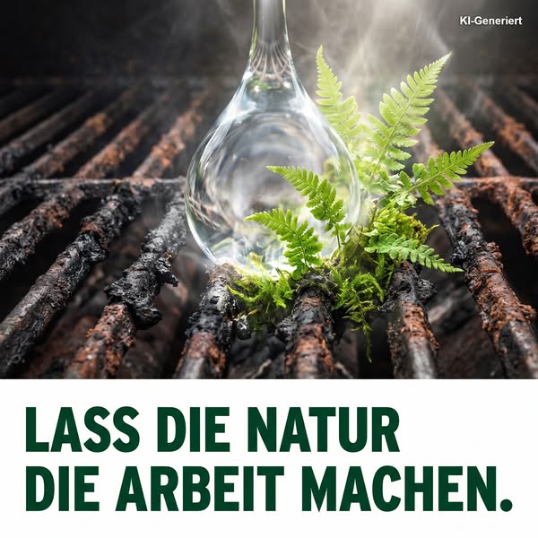 Natürlich gegen Grillrückstände