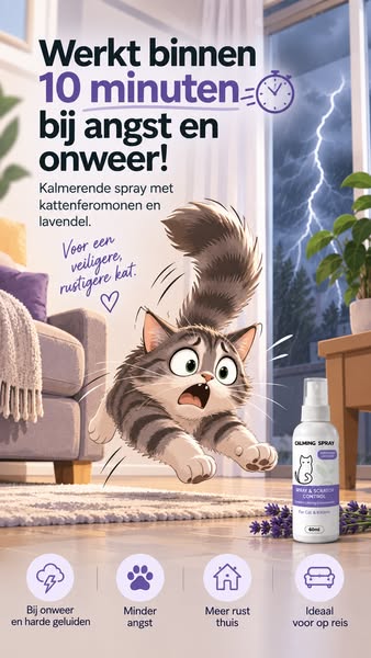 Meer rust voor je kat