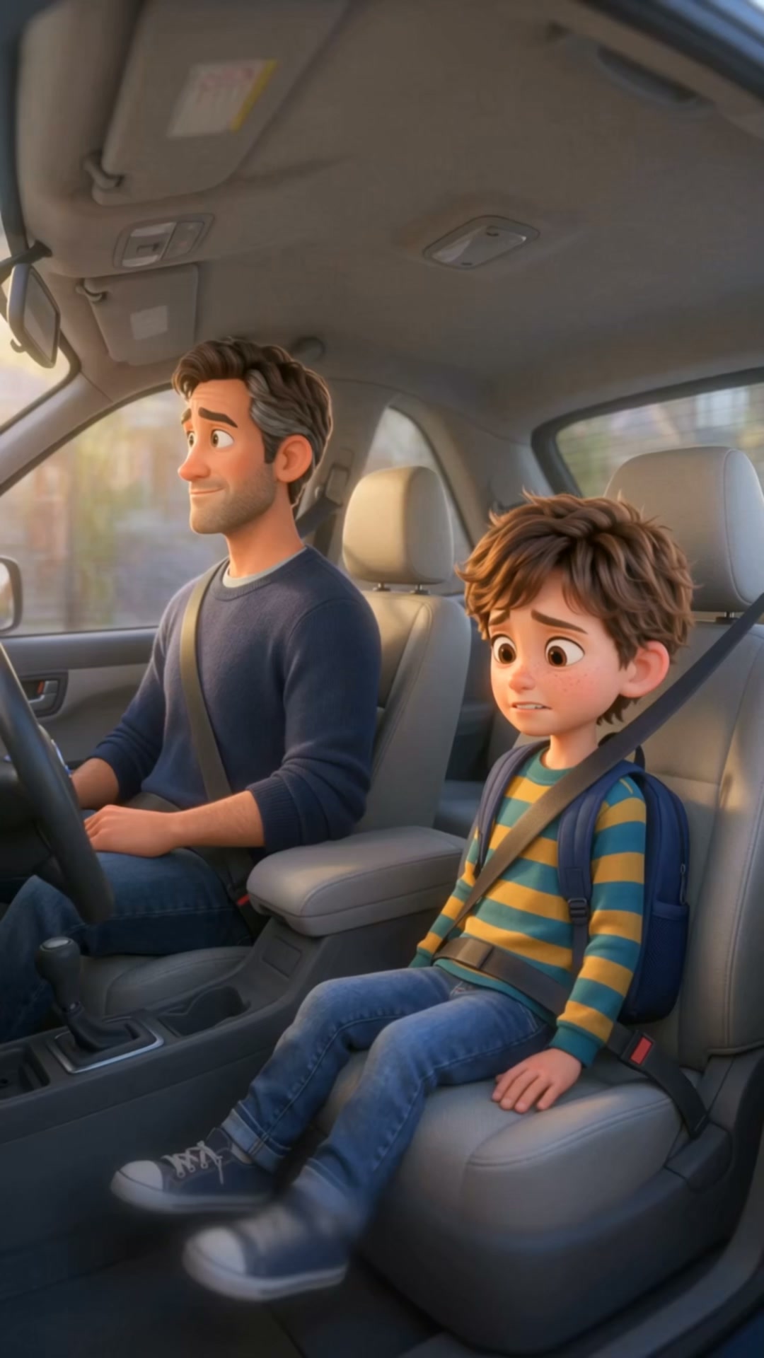 "Dad… is something wrong with my brain?"