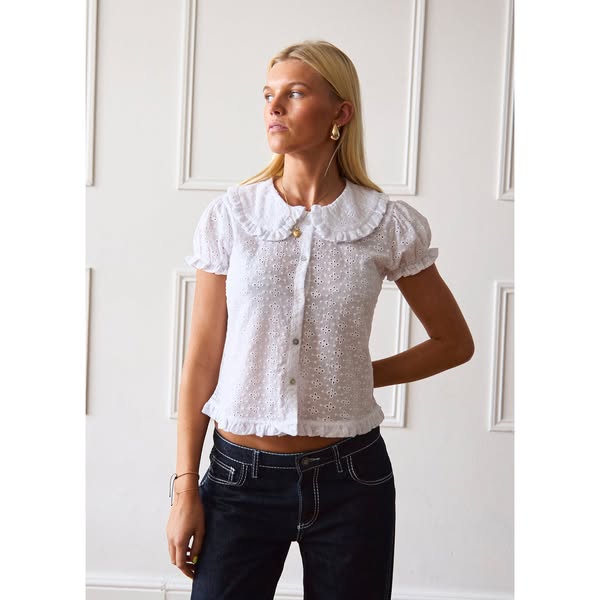Bonnie Blouse - White