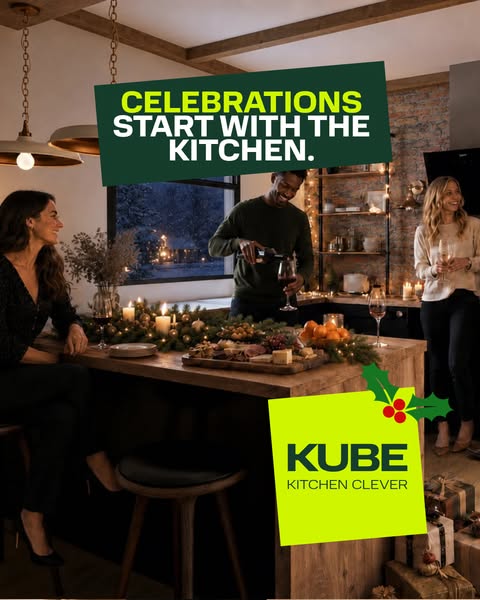 Good food. Great company. Everyone in the kitchen.