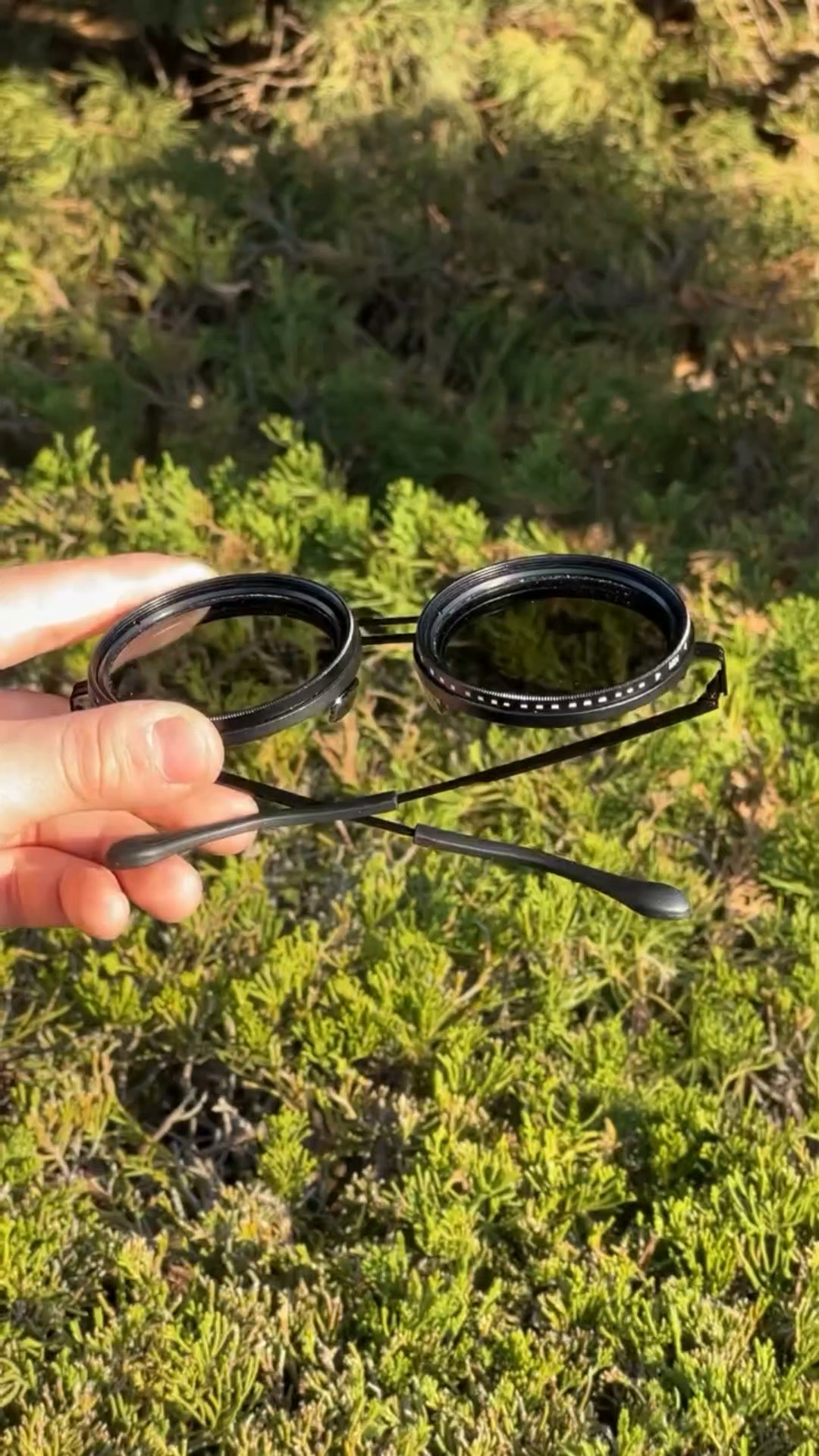 FlexVision™ | Adjustable Black Sunglasses