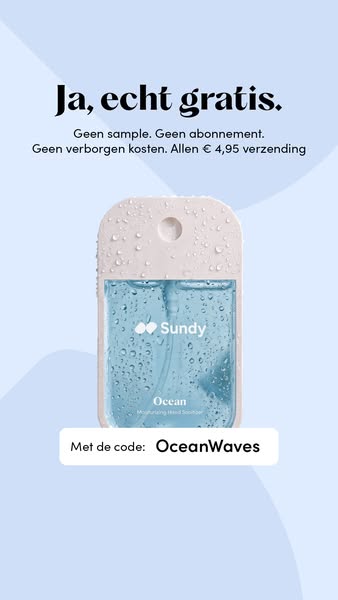 Jouw eerste Sundy is gratis