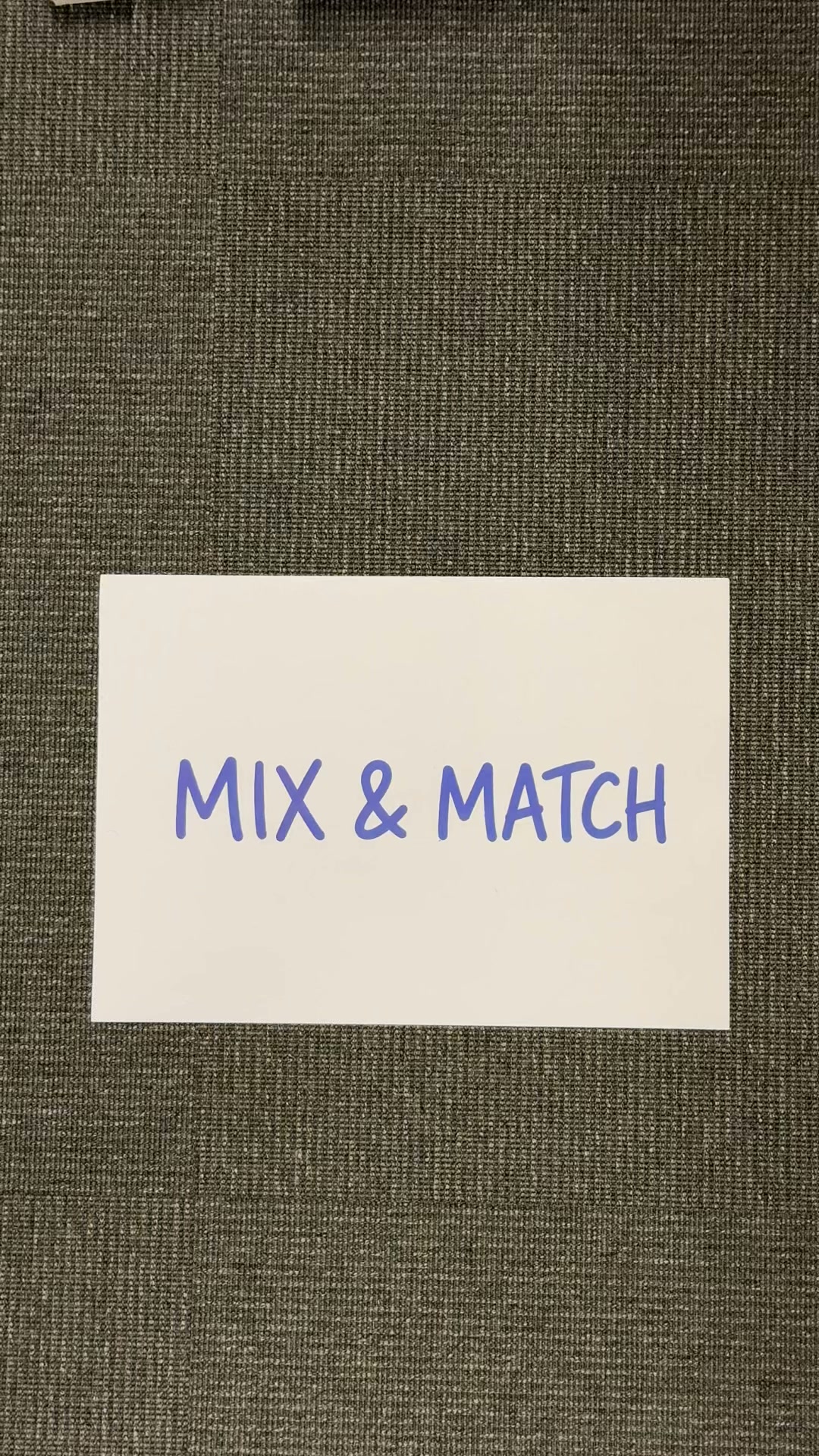 Spar mere med mix og match