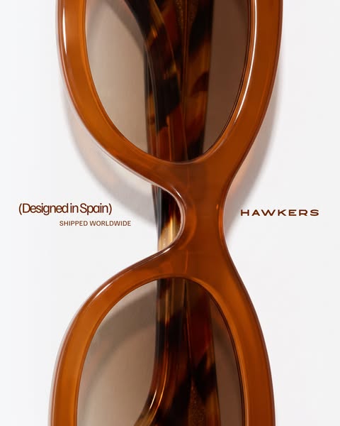 DESIGNED IN SPAIN · SHIPPED WORLDWIDE | HAWKERS™