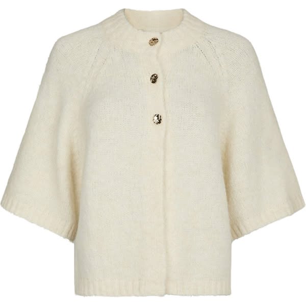 Senuta Fluffy Knit Cardigan