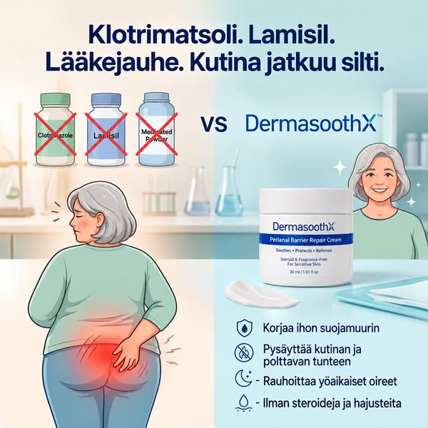 Se ei ole sieni-infektio – se on perianaalista ekseemaa!