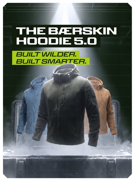 The BÆRSkin Hoodie 5.0 | BÆRSkin Tactical Supply Co.
