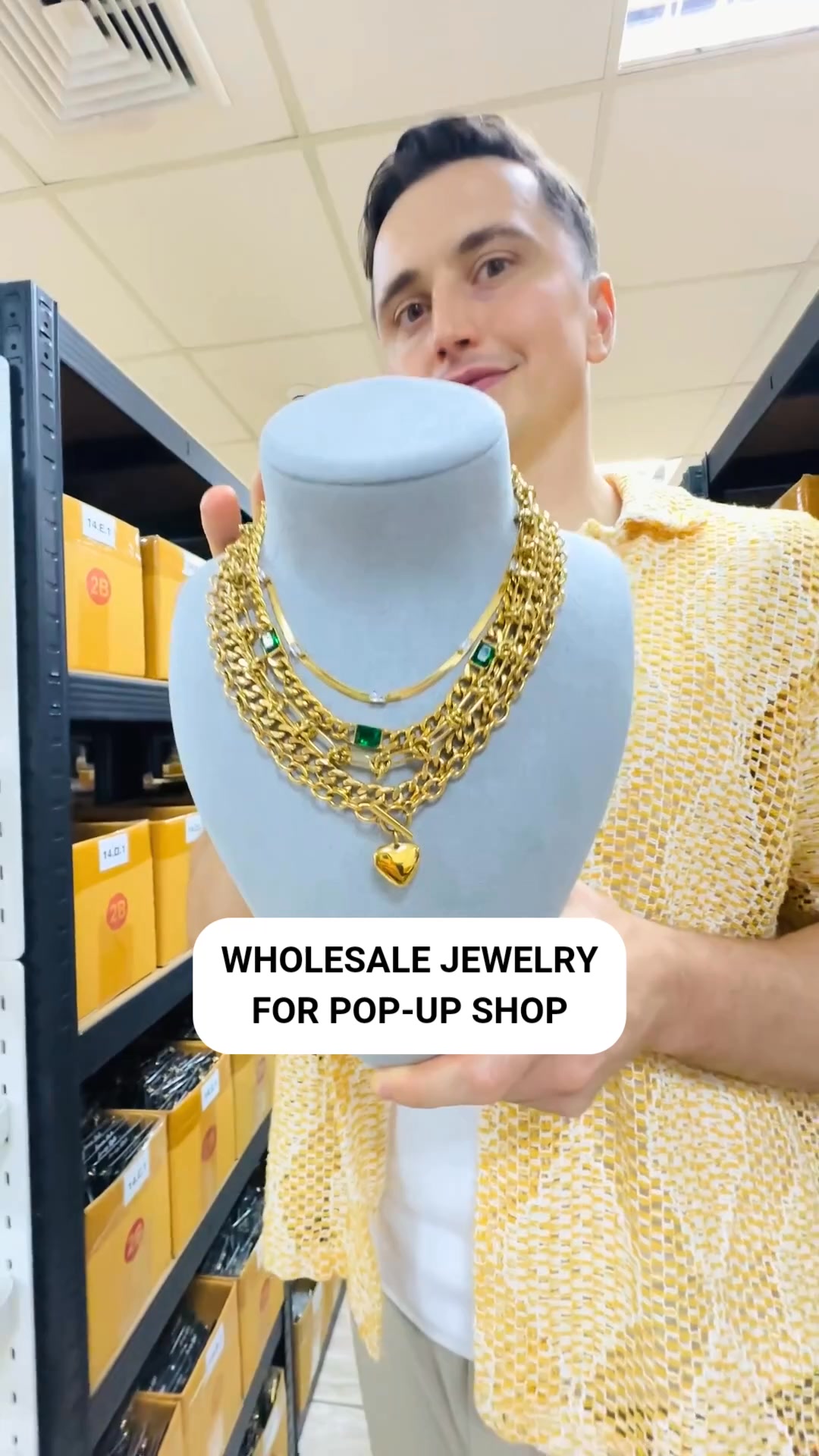Pop-Up Market This Weekend? Stock Waterproof Wholesale Jewelry