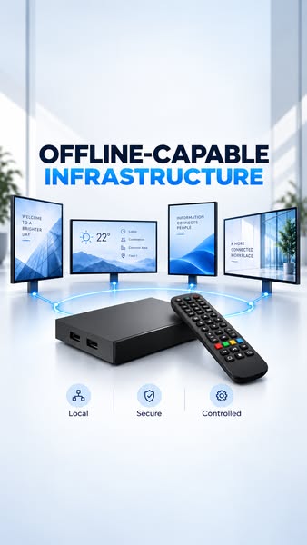 Linux-Based Digital Signage Infrastructure