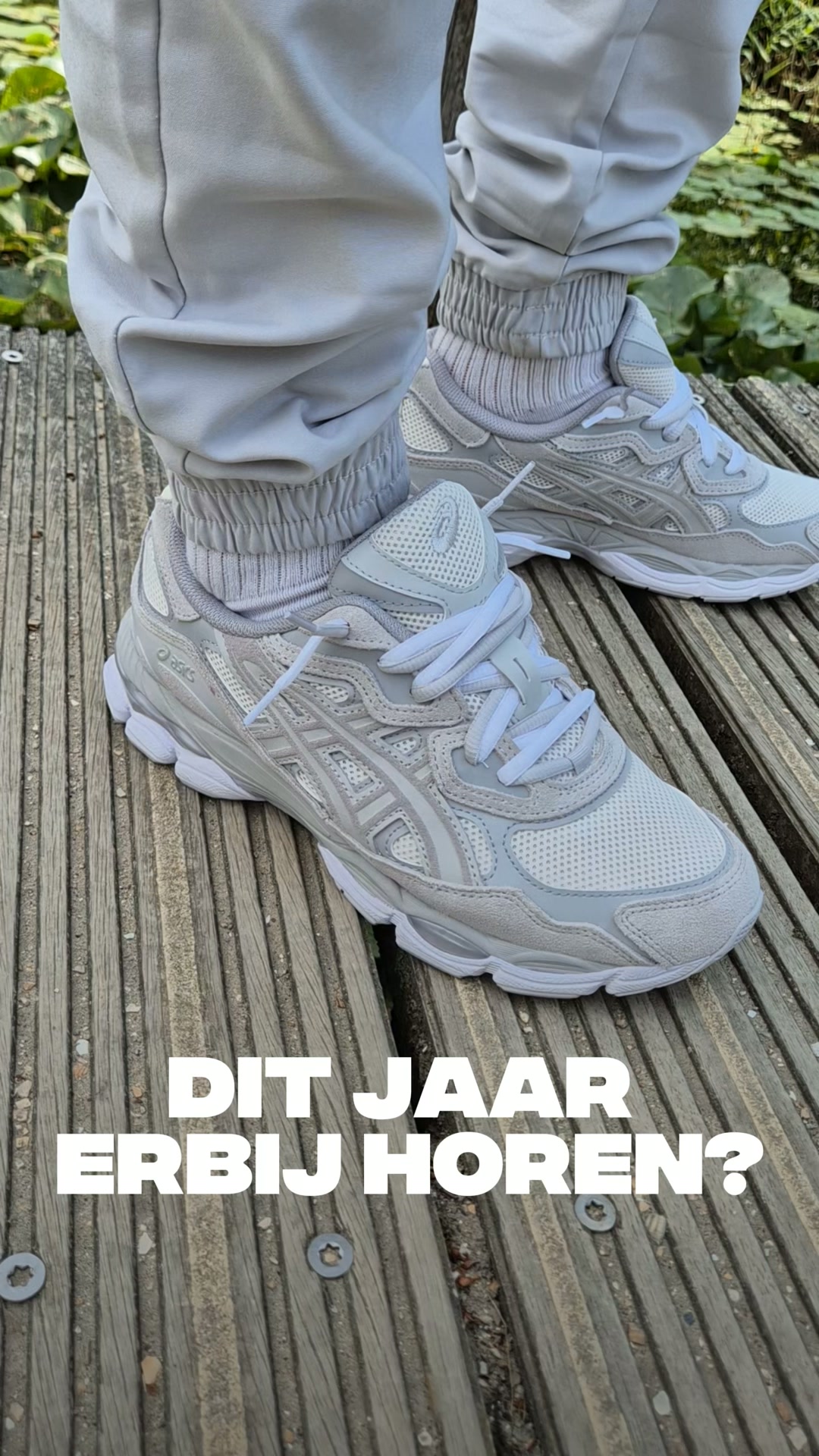 Shop de ASICS Gel-NYC 'Cream Cloud Grey'