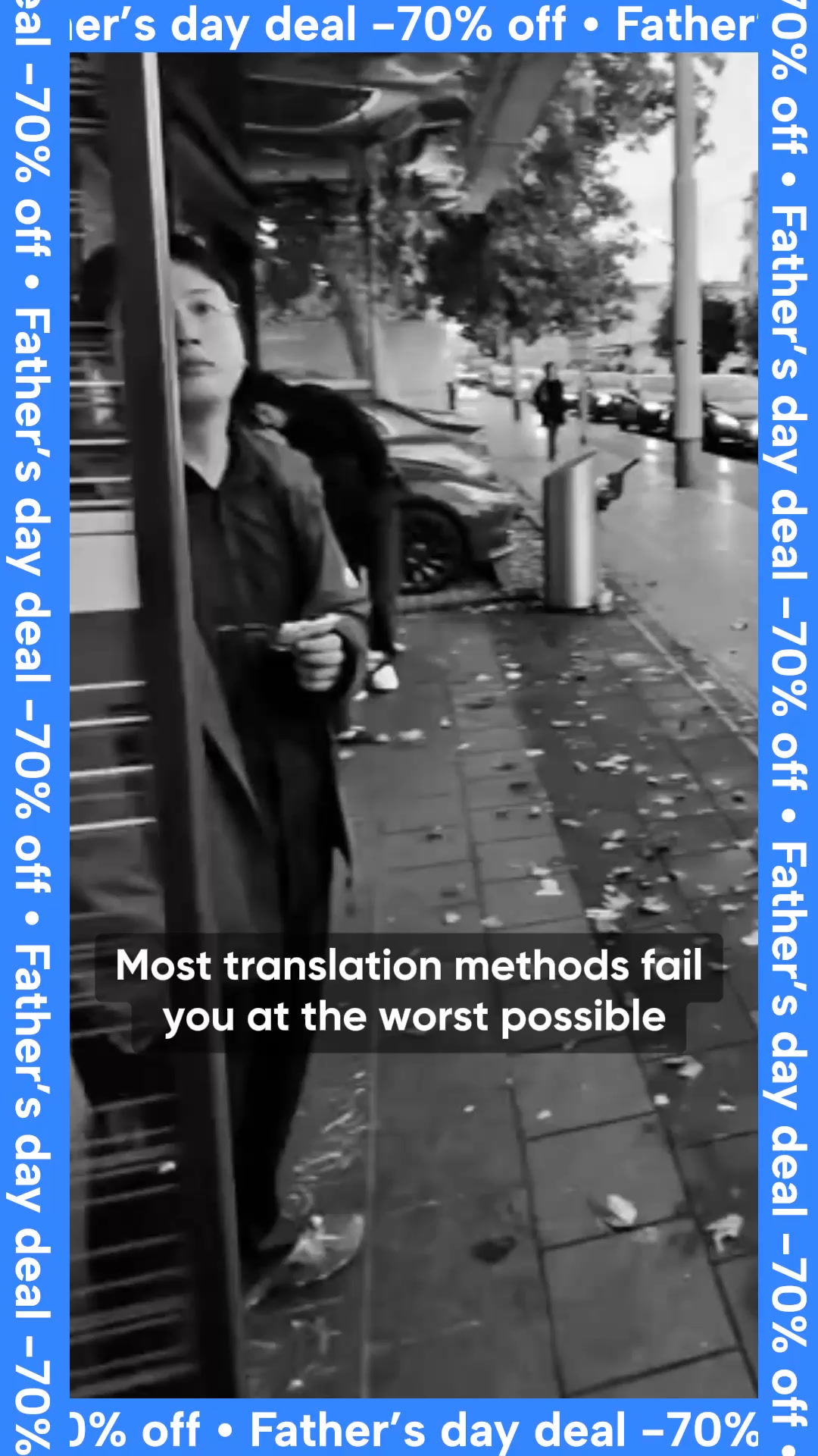 Instant translator. Discount -70%