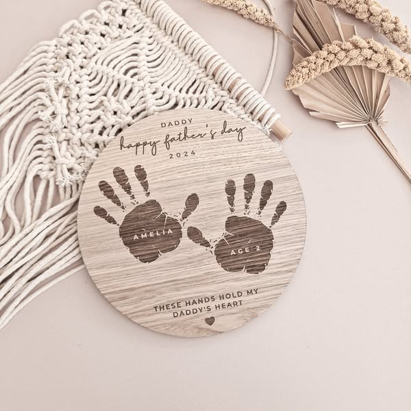 Personalised Handprint Keepsake Gift
