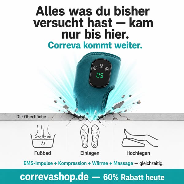 Das meistgekaufte Fußtherapiegerät für schwere Beine in Deutschland.