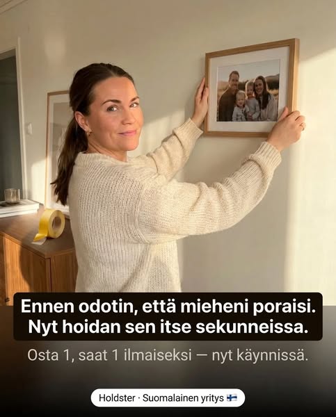 Vihdoin voit ripustaa kaiken itse