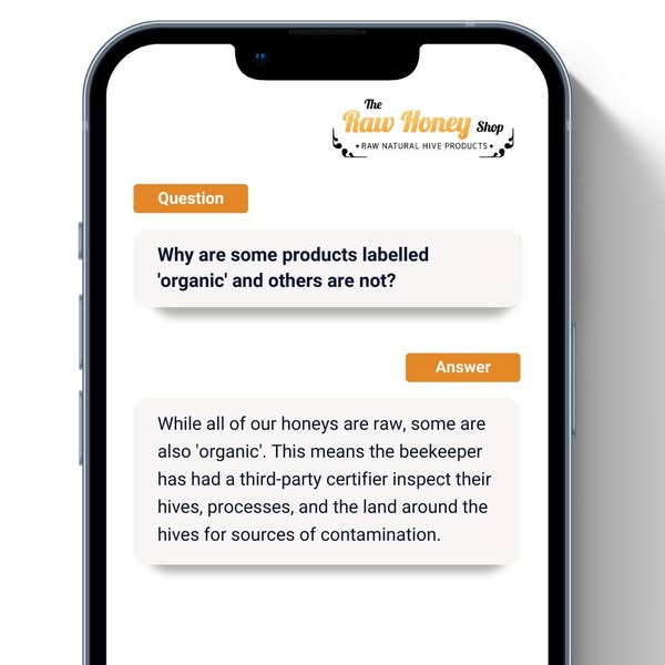 Vetting Raw Honey To Organic Standards Without The Label