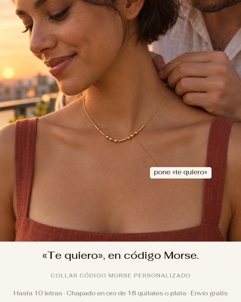 «Te quiero», en código Morse