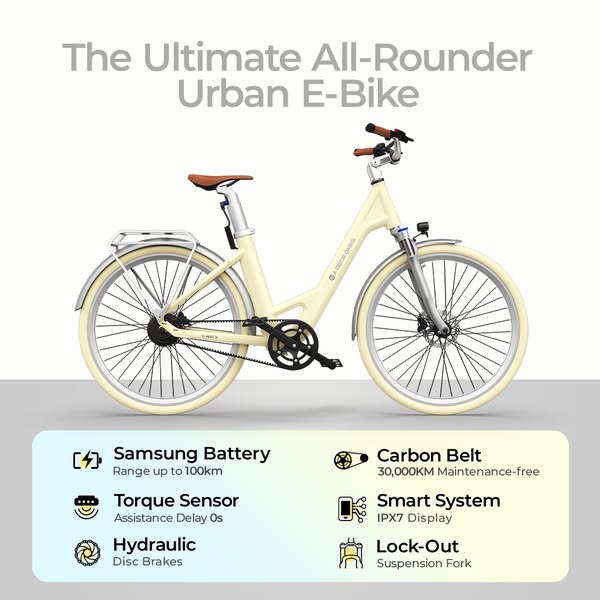 The Ultimate All-Rounder Urban E-Bike
