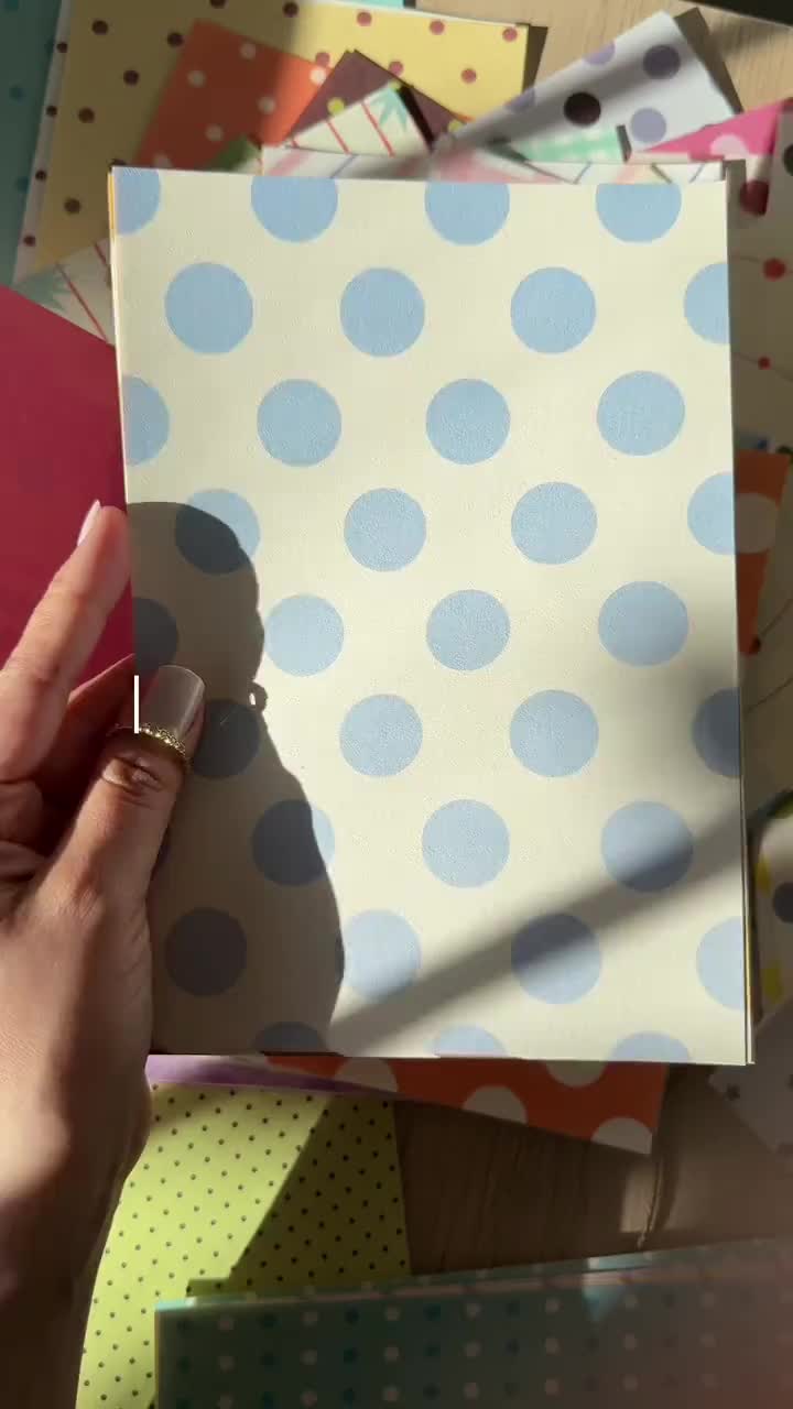 Dots Pattern Paper Scrapbook
