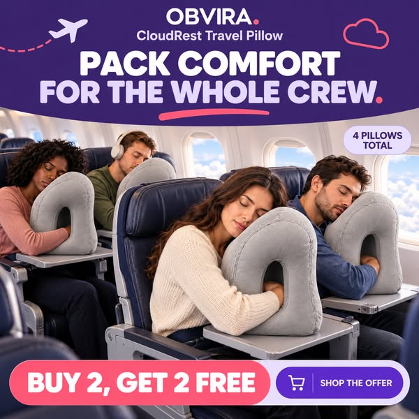 Neck Support for Long Flights