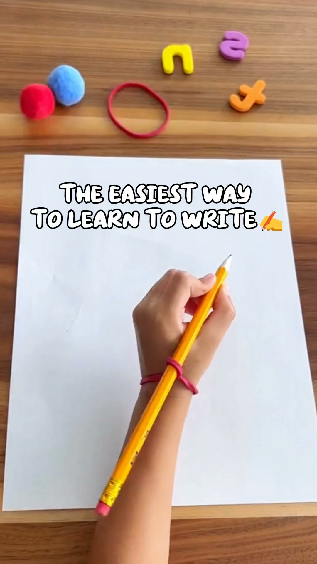 Before kindergarten—fix how they write before the wrong habits lock in.