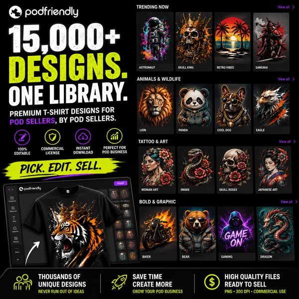 Never Run Out of Designs Again