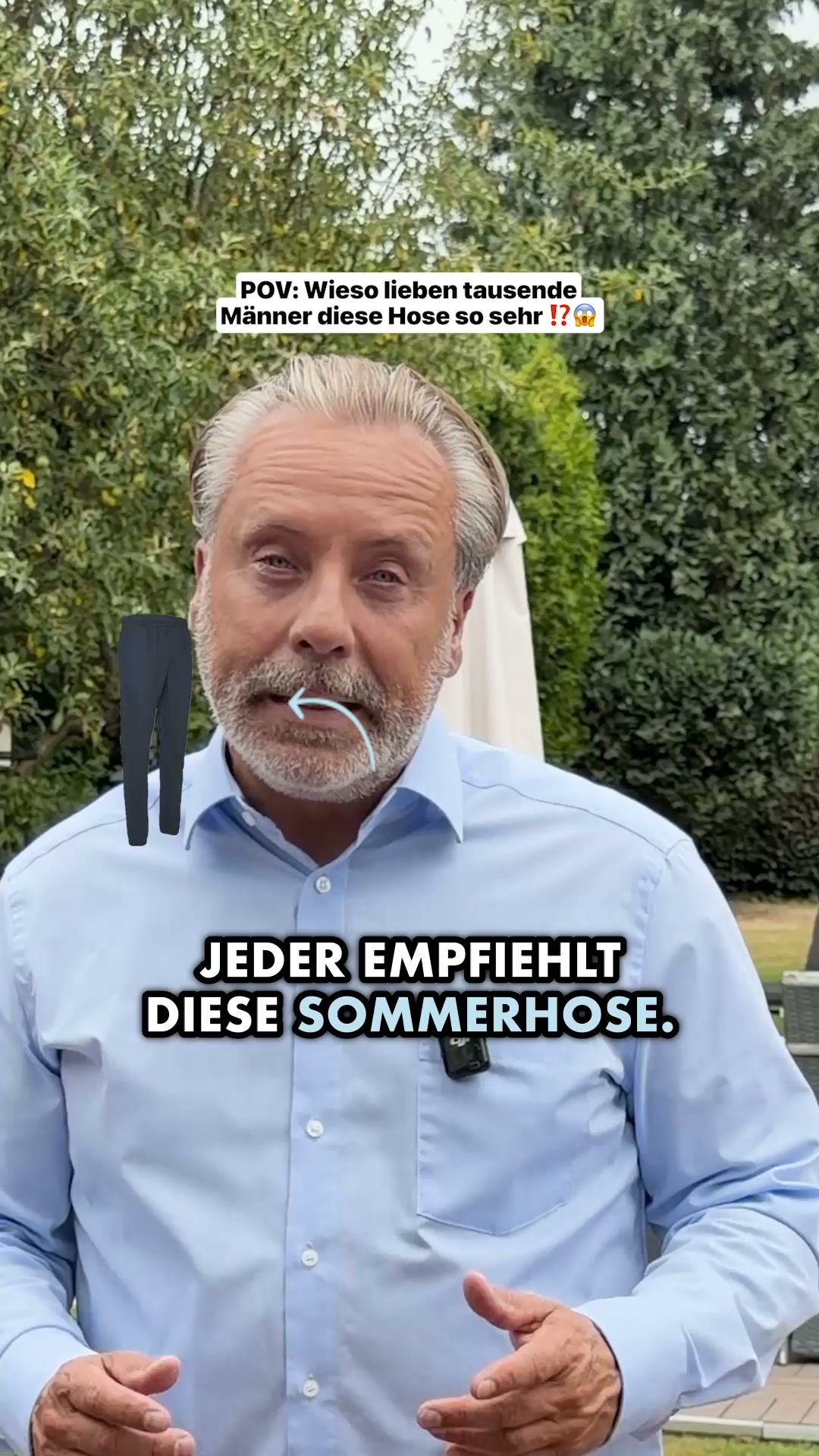 Sommerlich leicht - die Papas Shorts Flex Chino