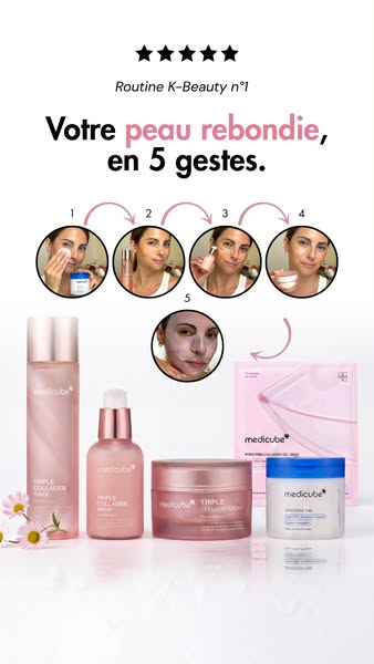 Peau “Glass Skin” coréenne