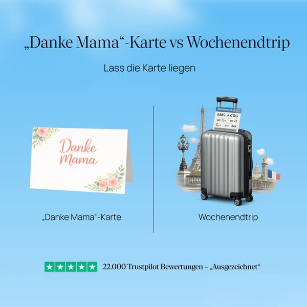 Schenk kein Standardgeschenk. Schenk Erinnerungen.