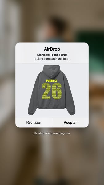Marta (delegada 2ºB) quiere compartir una foto