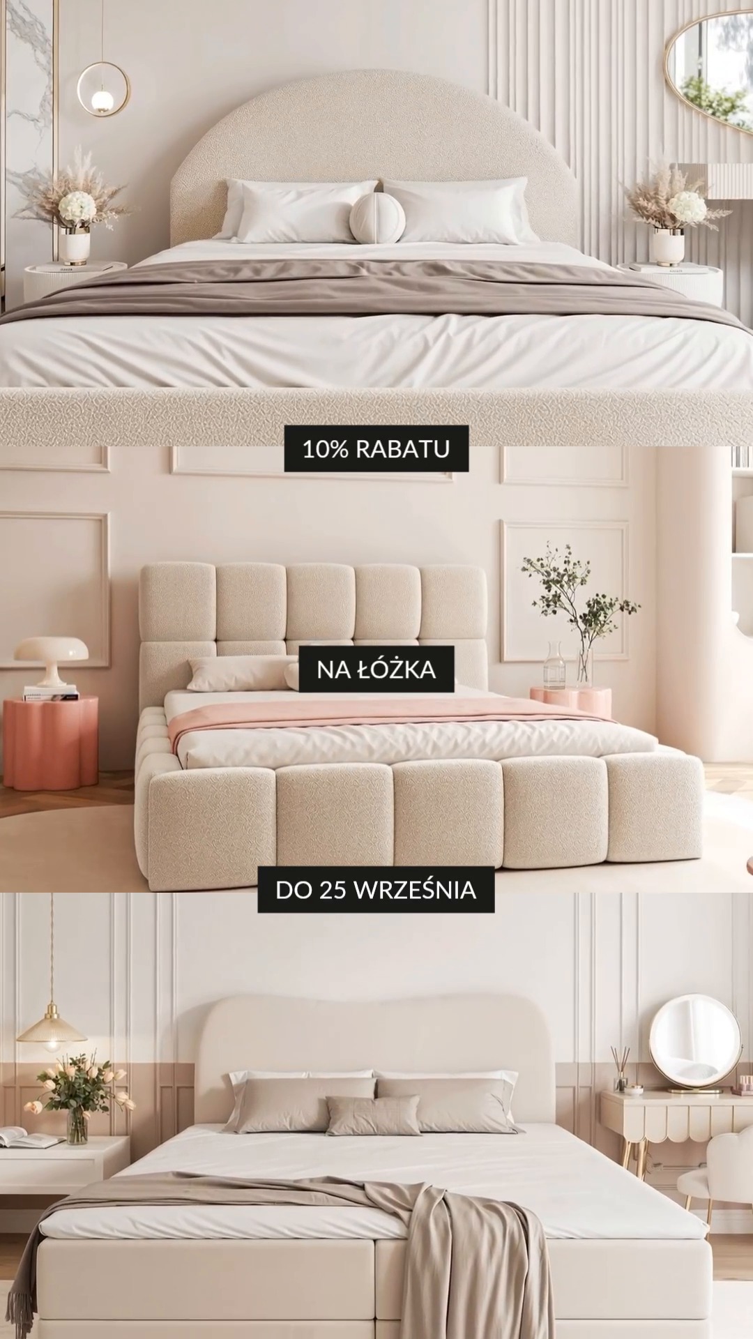 10% na łóżka szyte w Polsce