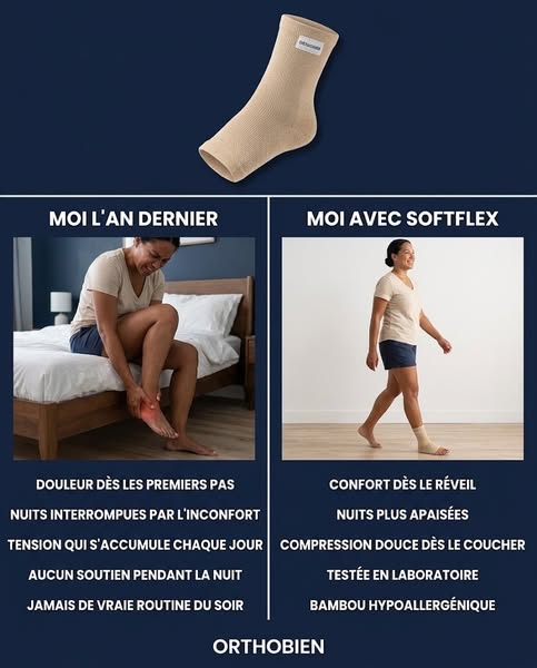 SoftFlex, un geste de confort pour vos pieds