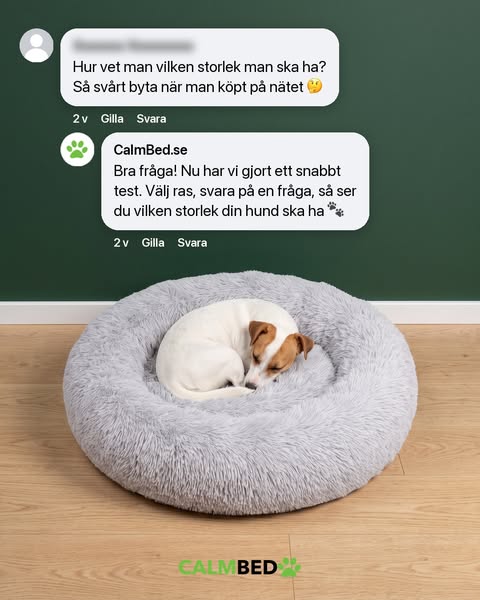 Hitta rätt storlek på 10 sekunder