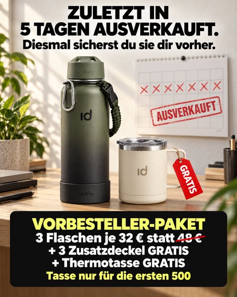 Zuletzt in 5 Tagen weg