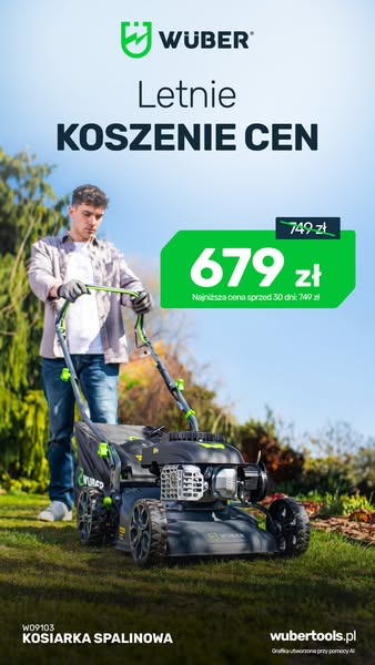 Kosimy Ceny! Teraz kosiarki w najniższych cenach