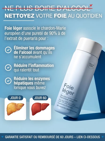 Donnez à votre foie ce dont il a besoin pour faire son travail.