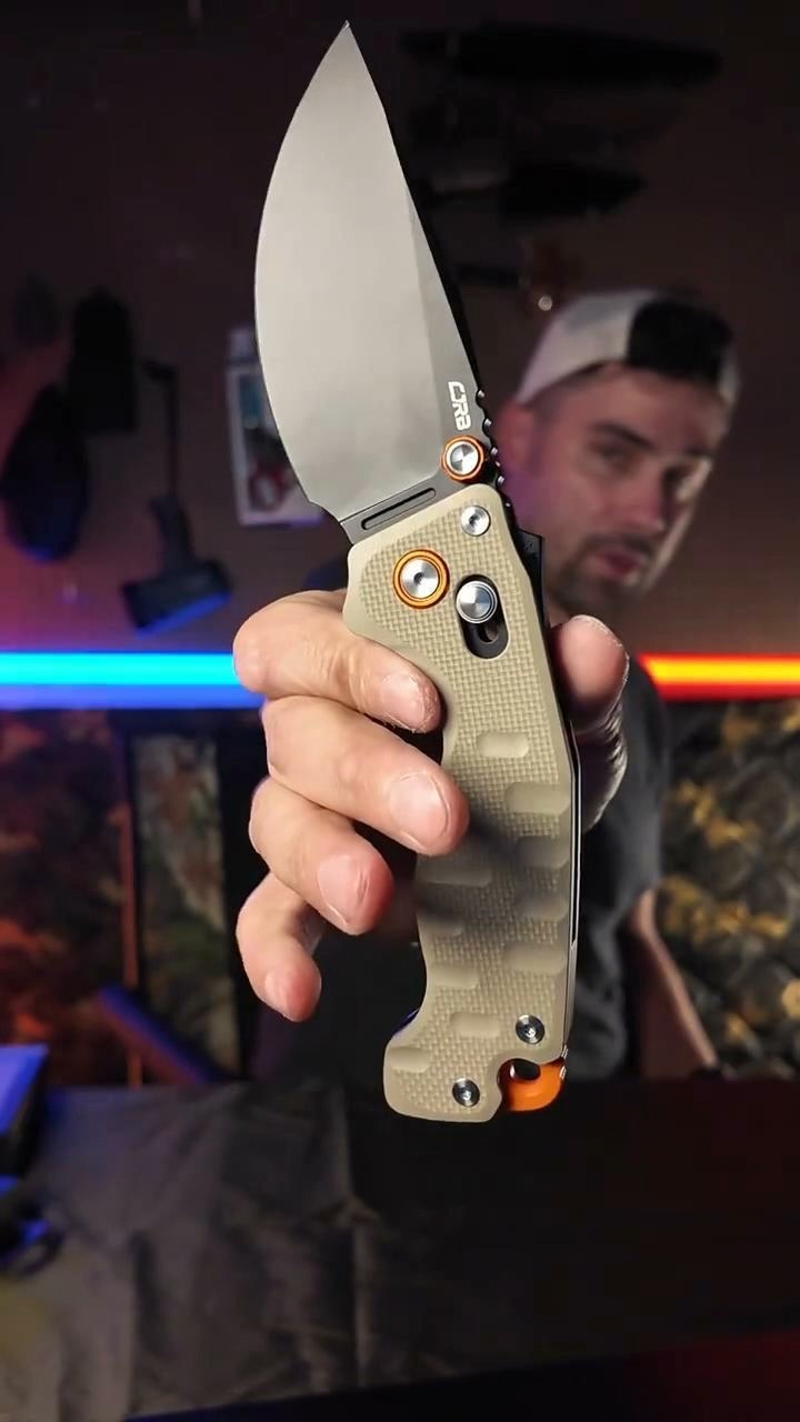 Flash Sale 49% OFFCJRB Lanky 1.36oz Ultra-Light Gentleman's Folder – AR-RPM9 Wharncliffe Blade & Slim Aluminum Design for Elegant Everyday