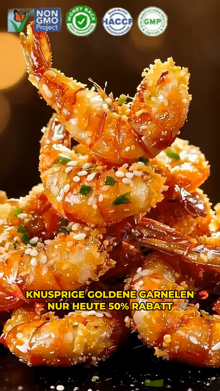 Knusprige Riesengarnelen – ganz ohne Frittieren!