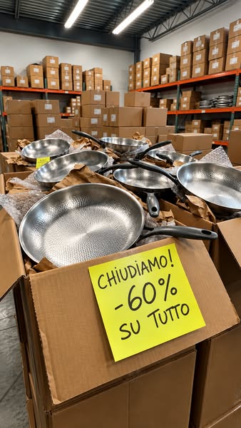 Cucinate sano, senza rivestimento chimico