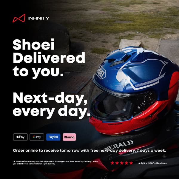 Handcrafted Shoei Helmets