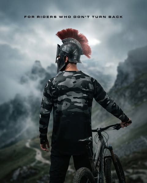 For riders who don’t turn back.