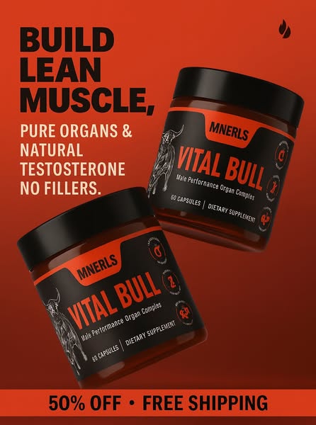 MNERLS VITAL BULL - MUSCLE BUILDING SUPPLEMENT