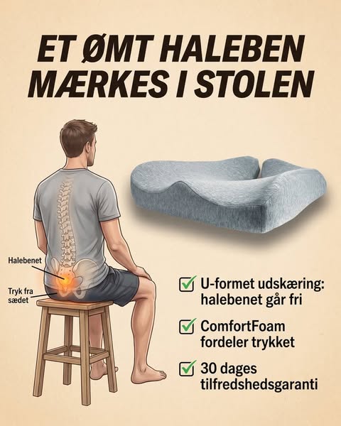MyComfort siddepude - Gør hverdagen mere