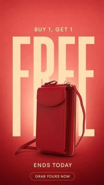 Buy 1, Get 1 Free. Ends Today!