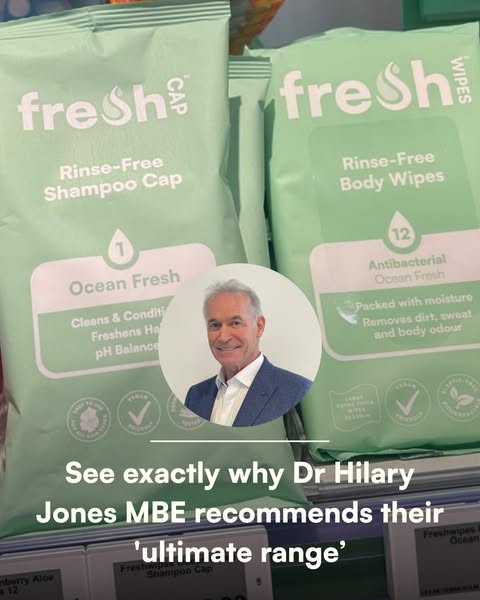 When showering isn't possible, FreshWipes is