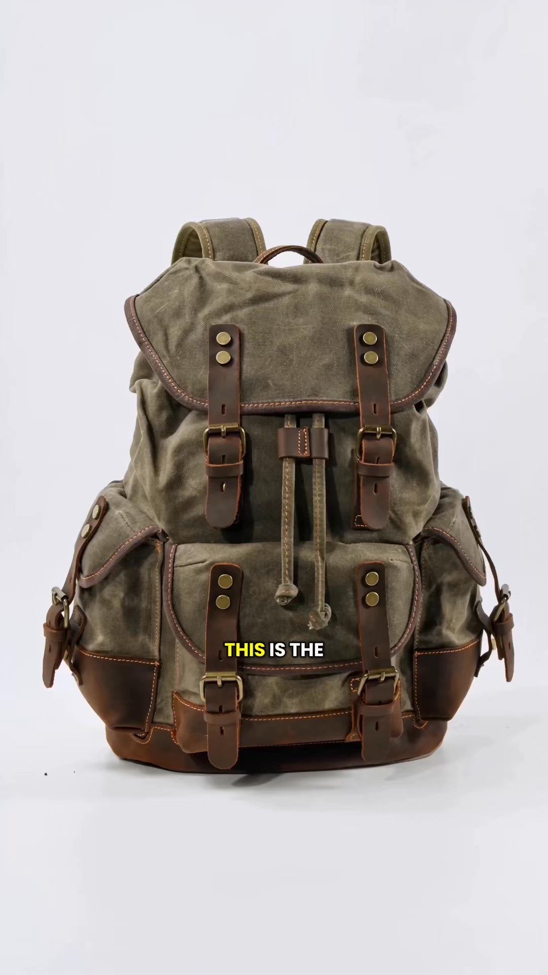 Premium Vintage Canvas Backpacks