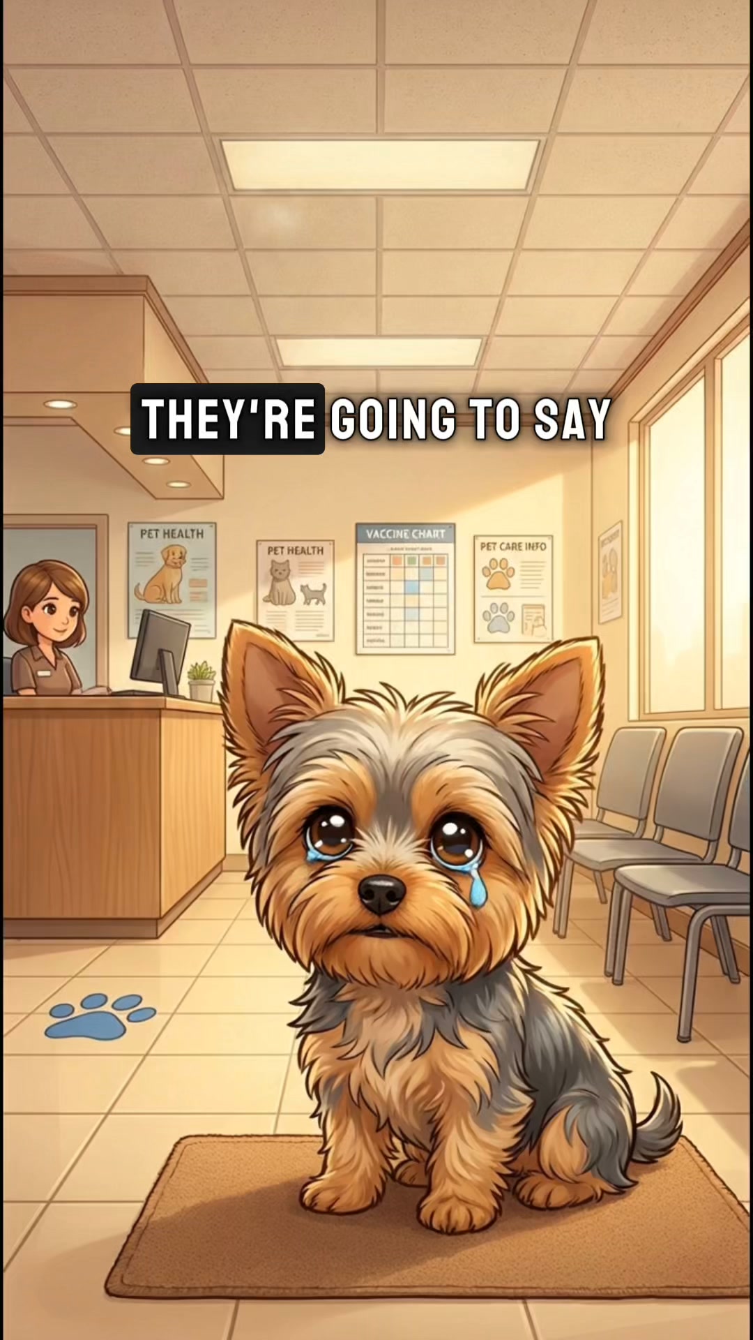 Your Yorkie has been trying to tell you something.